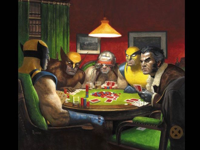 hunde poker