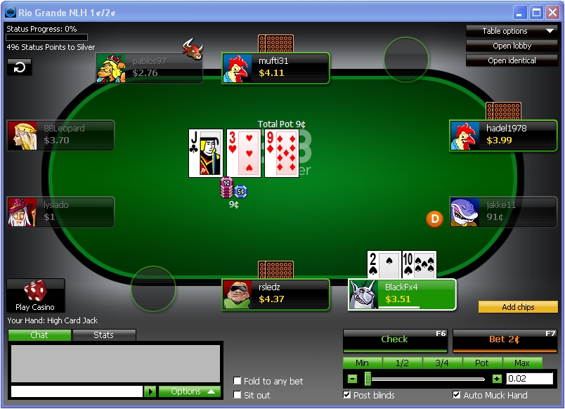8888 Poker